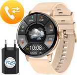 Damski SMARTWATCH zegarek rozmowy menu PL powiadomienia dzien dziecka