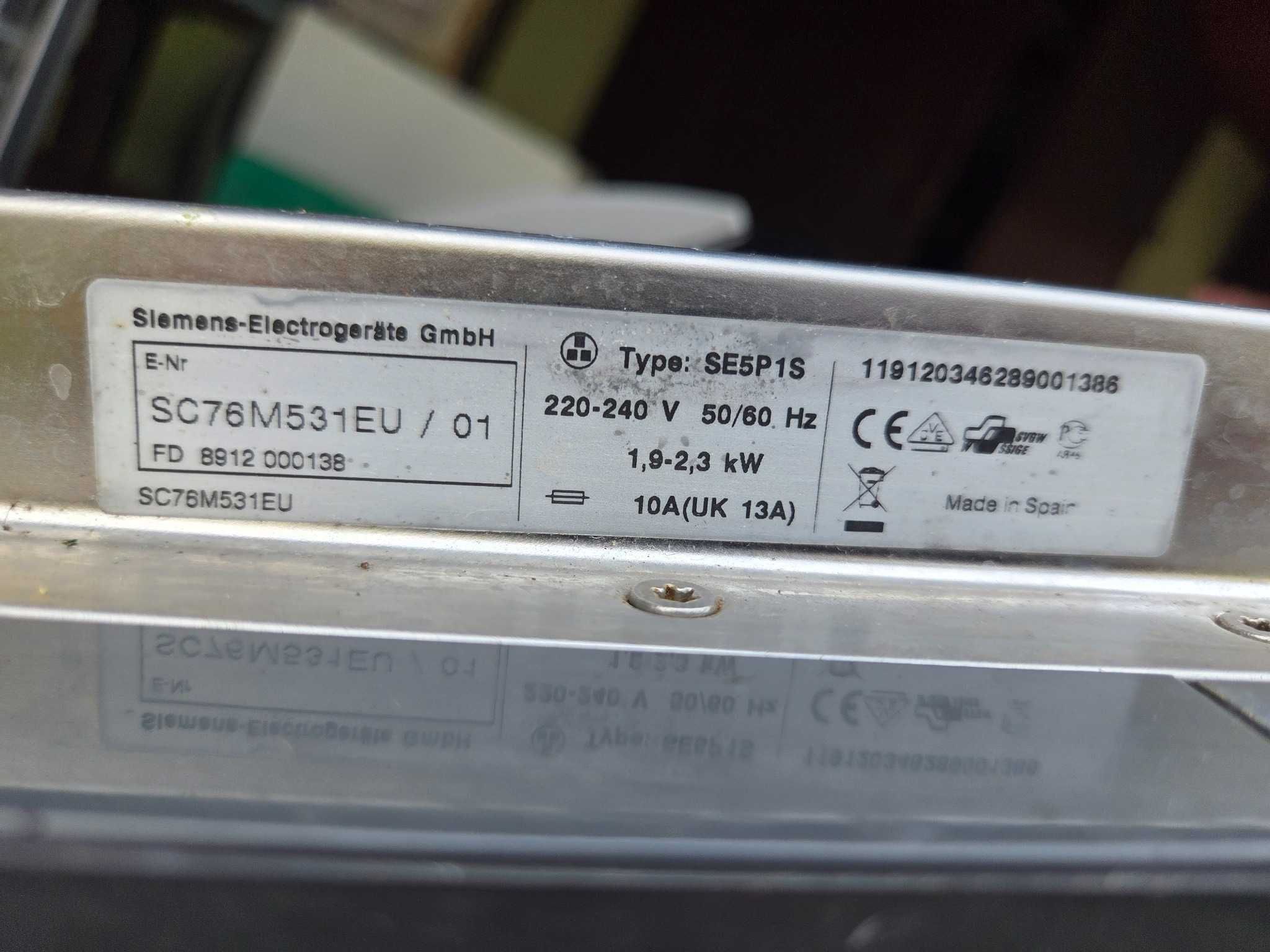Zmywarka Siemens SC76M531EU/01