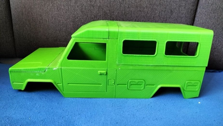 Model rc Honker 2000 tarpan 1/10 wb 280 hard body karoseria