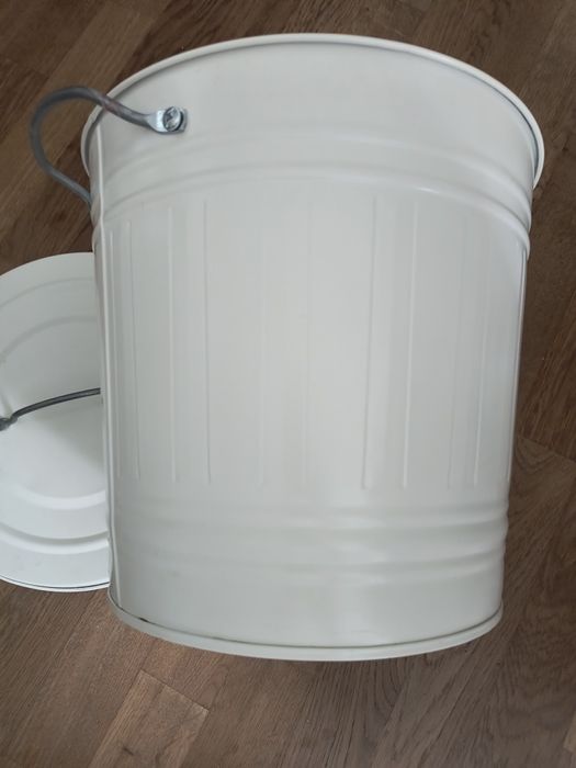 Kosz pojemnik metalowy Ikea