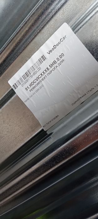 Ремонтні пороги для Хонда цивік