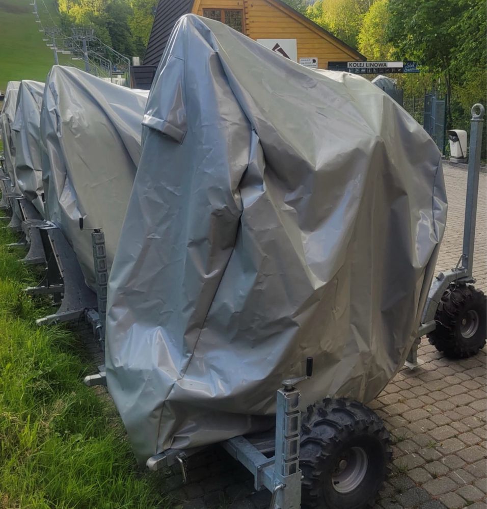 Pokrowiec na armatke snieżną, osłona przed deszczem