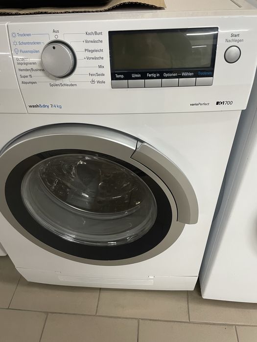 Пральна машина + сушка Simens IQ700