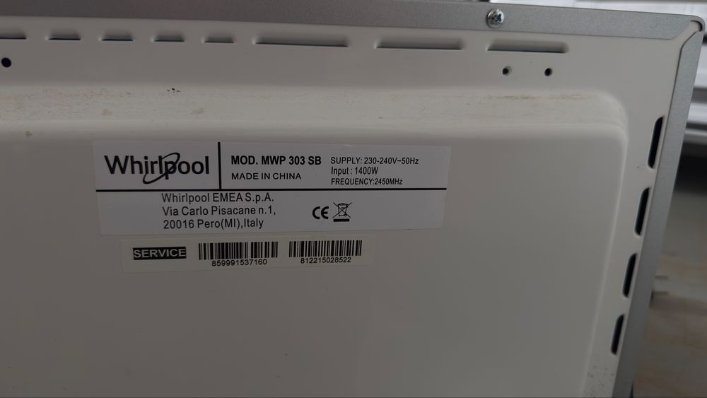 Mikrofalowka Whirpool cook 30