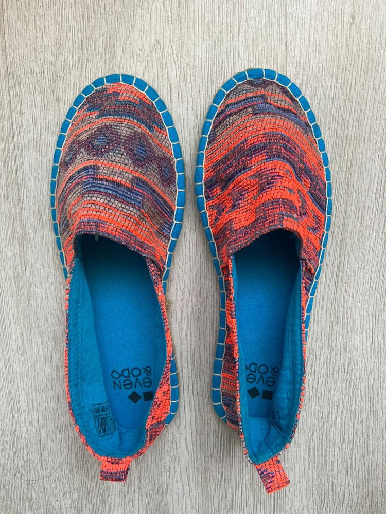 Mokasyny espadryle damskie Even & Odd.