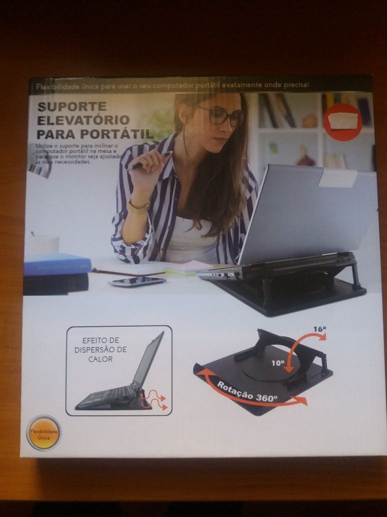 Suporte elevatório para Portátil [NOVO]