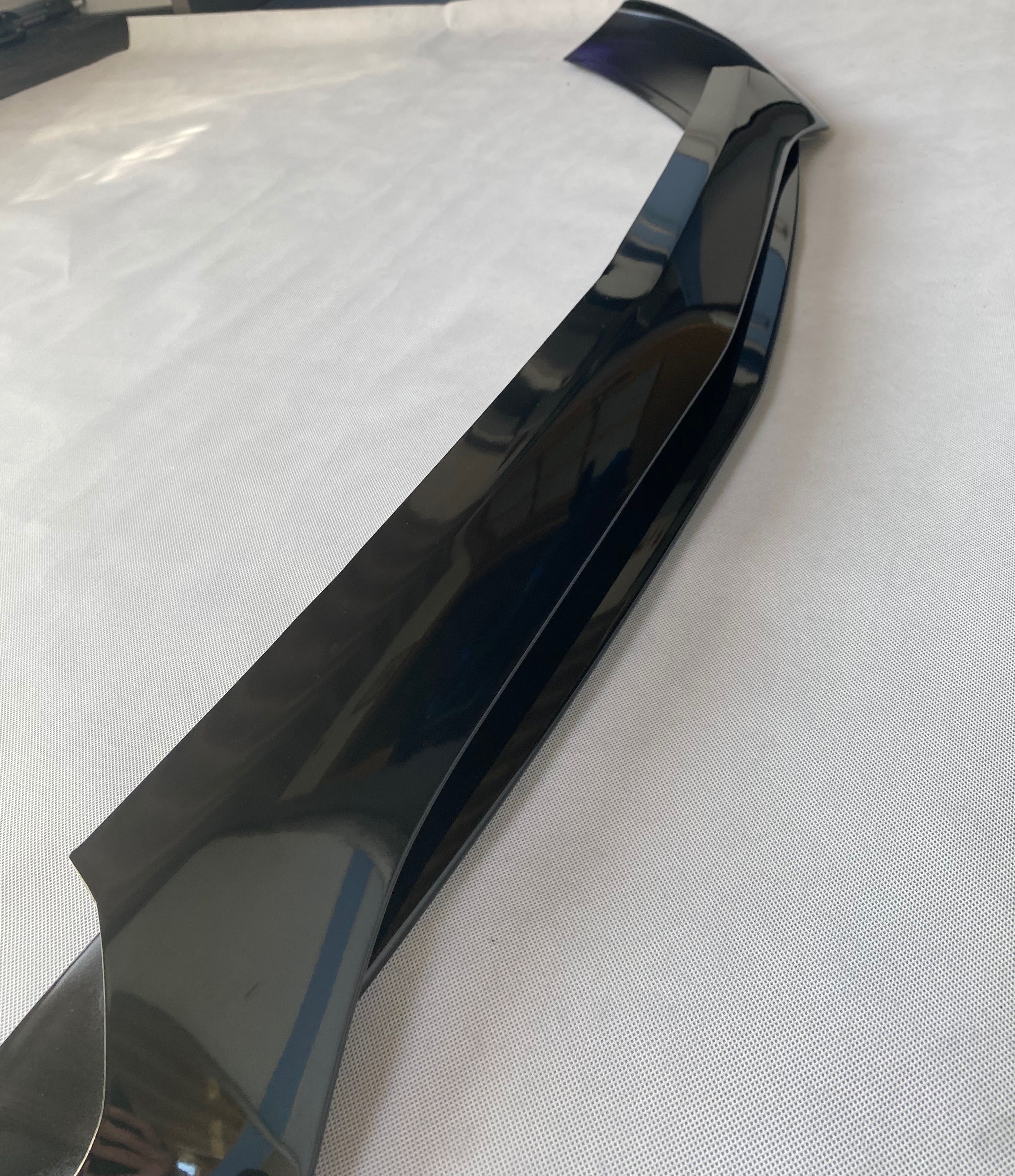 Dokładka Splitter Spoiler MERCEDES W205 C205 CZARNY POŁYSK