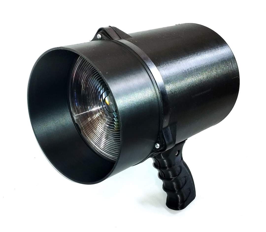 Прожектор світлодіодний спеціальний Зенітно Пошуковий Ручний ЗПР-45.
S