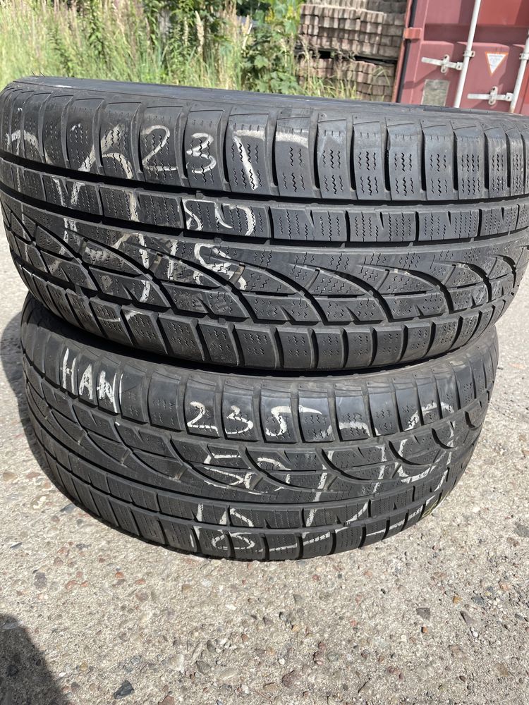 Zimowe opony uzywane Hankook 235/50r18 101V - 2 sztuki