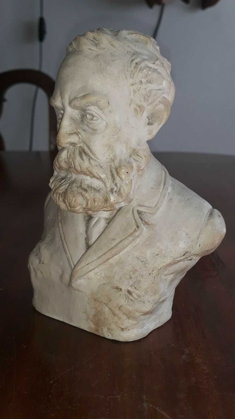 Busto de João de Deus em Gesso Patinado