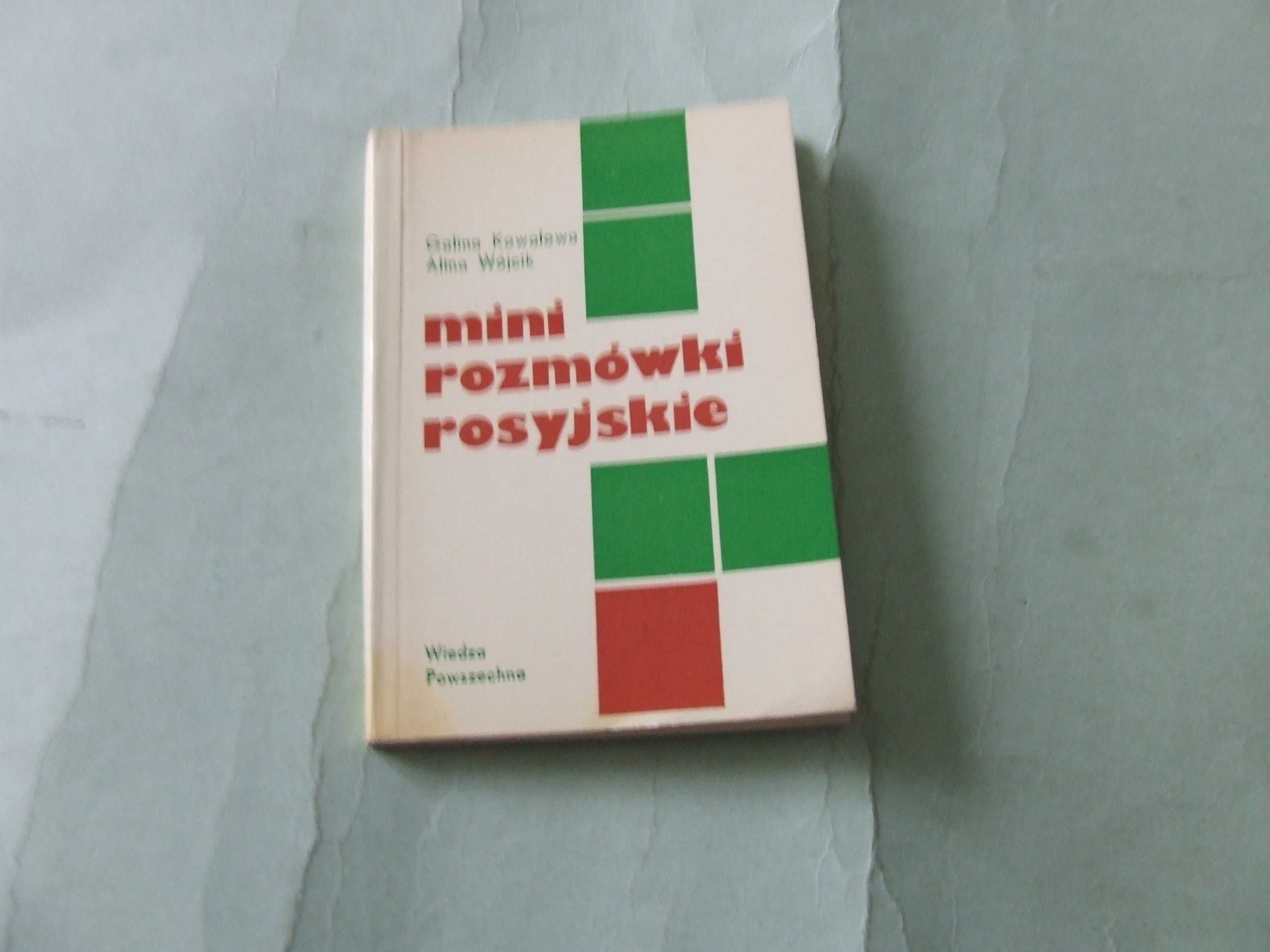 Mini rozmówki rosyjskie + Słownik polsko - rosyjski, rosyjsko - polski