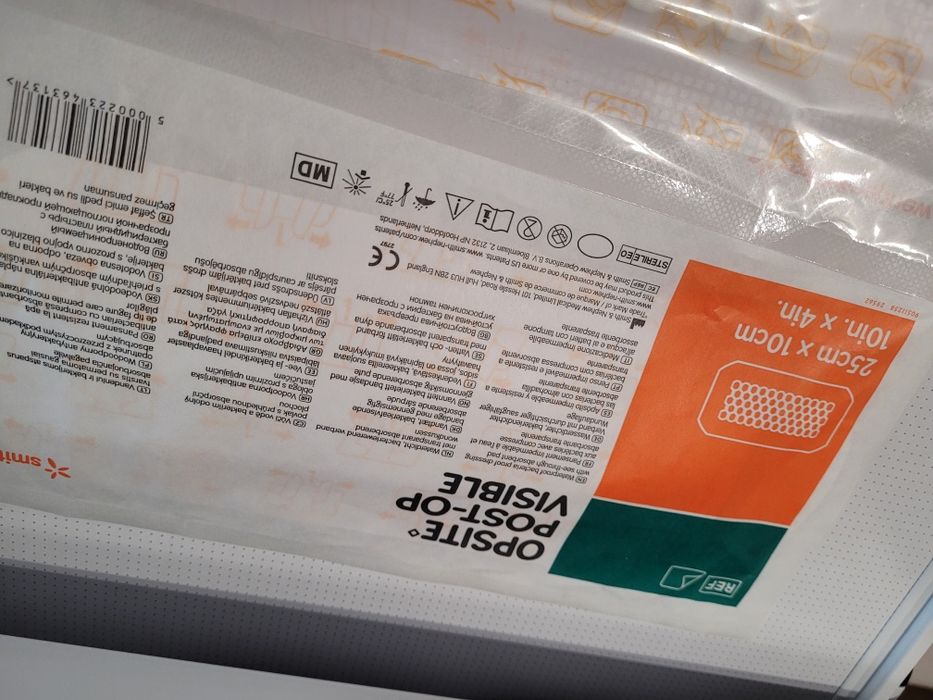 Plastry miodu 25cm 2 sztuki Opsite Post OP