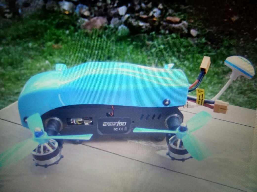 Drone Novo na caixa, eachine,180 GPS,WiFi,Fpv,com monitor a cores, V6