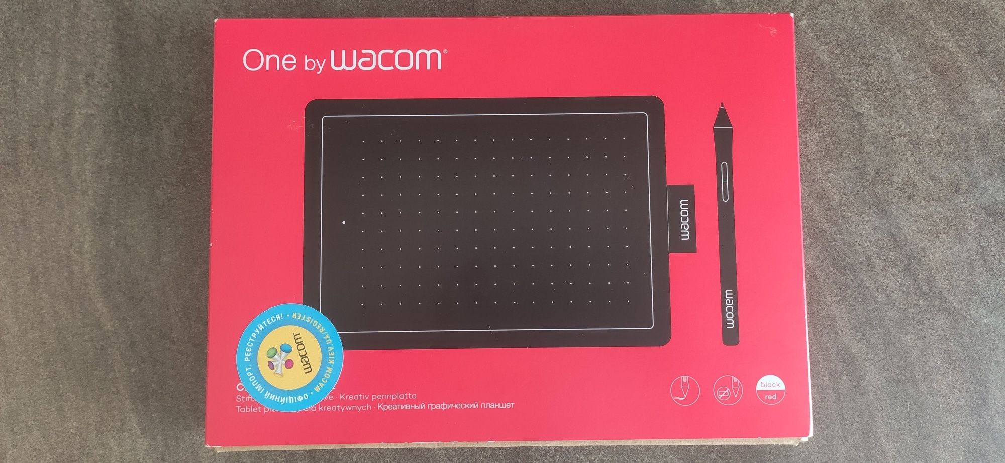 Графічний планшет One by Wacom Small (CTL-472-N)