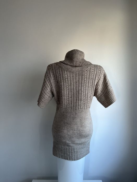 Sweter/ tunika golf wełna alpaka