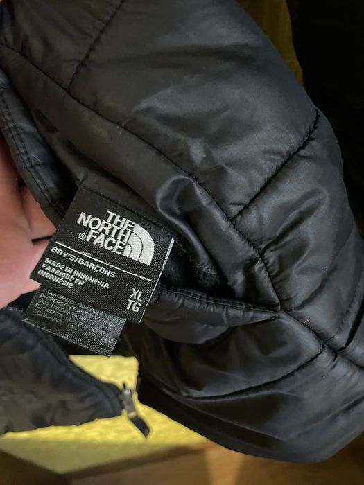 Микропуховик, пуховик The North Face на 2 сторони