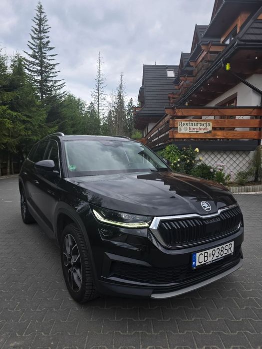 Skoda Kodiaq I wł, bezw, 4x4, 2,0 TDI 200 kM, panorama, VAT 23% matrix I rej 2022 r