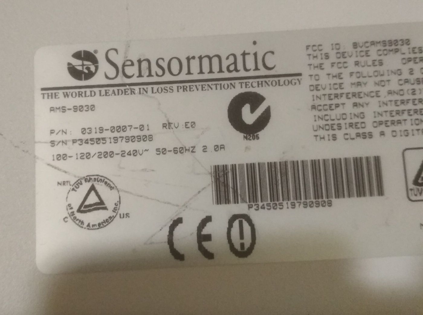 Контроллер Sensormatic AMS 9030/9050