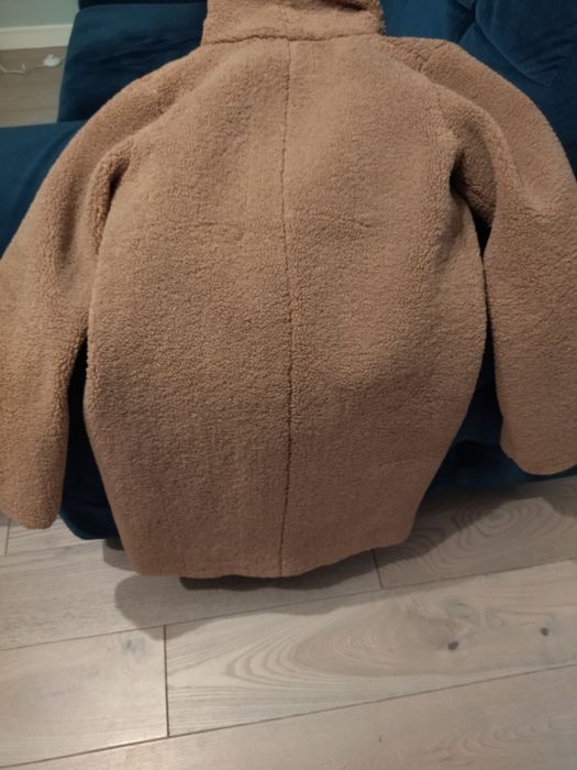 Fat Face płaszcz pluszowy brązowy r. 34 XS