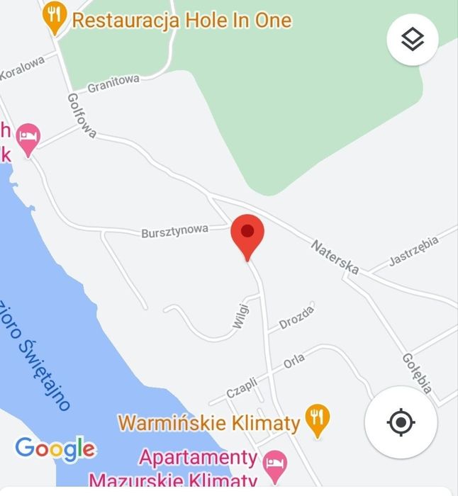 Działka Budowlana  4250 metrów Warmia Mazury jezioro