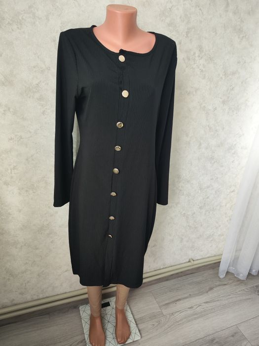 Плаття сукня в рубчик 46-48р