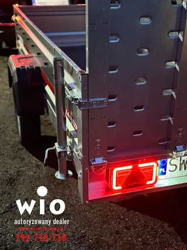 Przyczepka samochodowa WiO AGRO line 205SU A01 PRO+GRATIS 235SU 265SU
