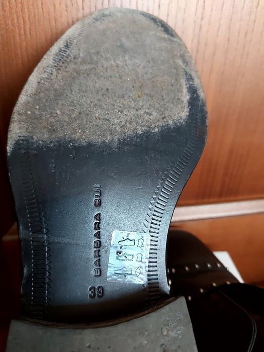 Кожа,туфли Barbara Bui ,разм 39