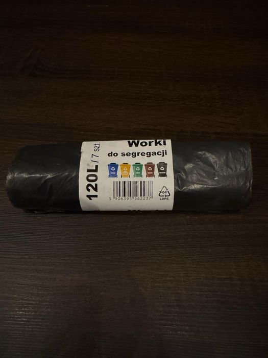 Worki na śmieci 120l 7sztuk 48tknk