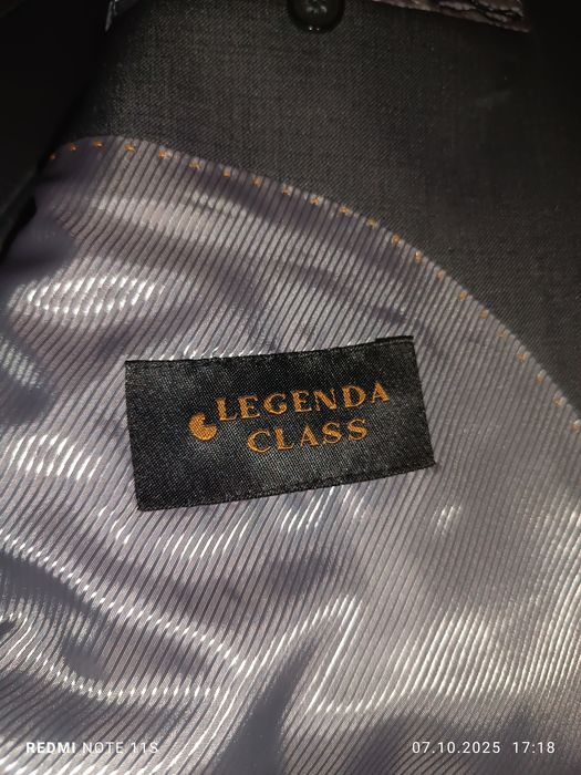 Чоловічий класичний костюм, піджак, брюки Legenda Class