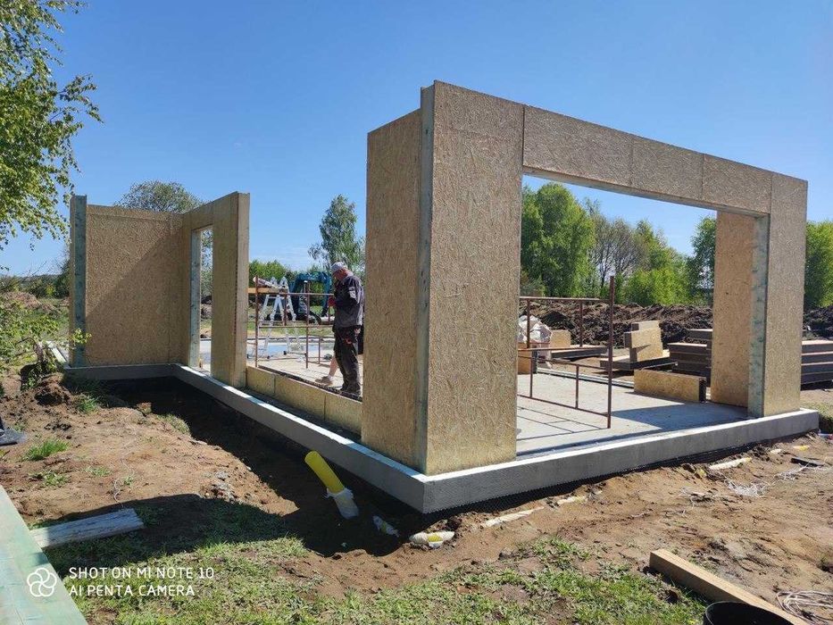 Будинок на 145м2. Дюплекс. Готовий комплект будинку з SIP. Виробник.