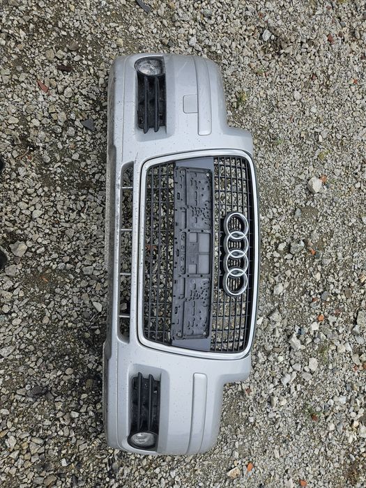 Zderzak przód Audi a3 8p przedni LX7W nadkole Kompletny grill