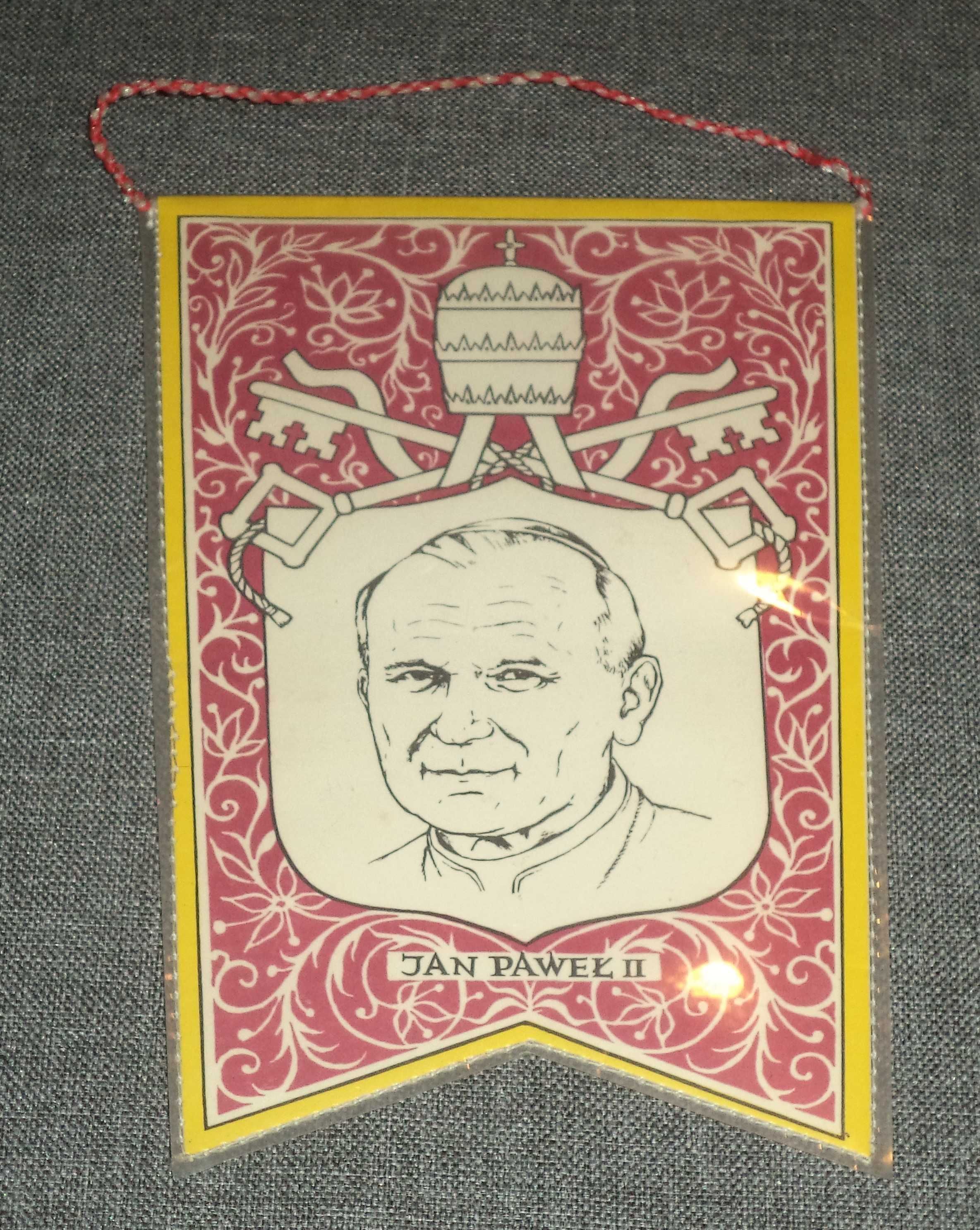 Papież Jan Paweł II - proporczyk 1979 rok