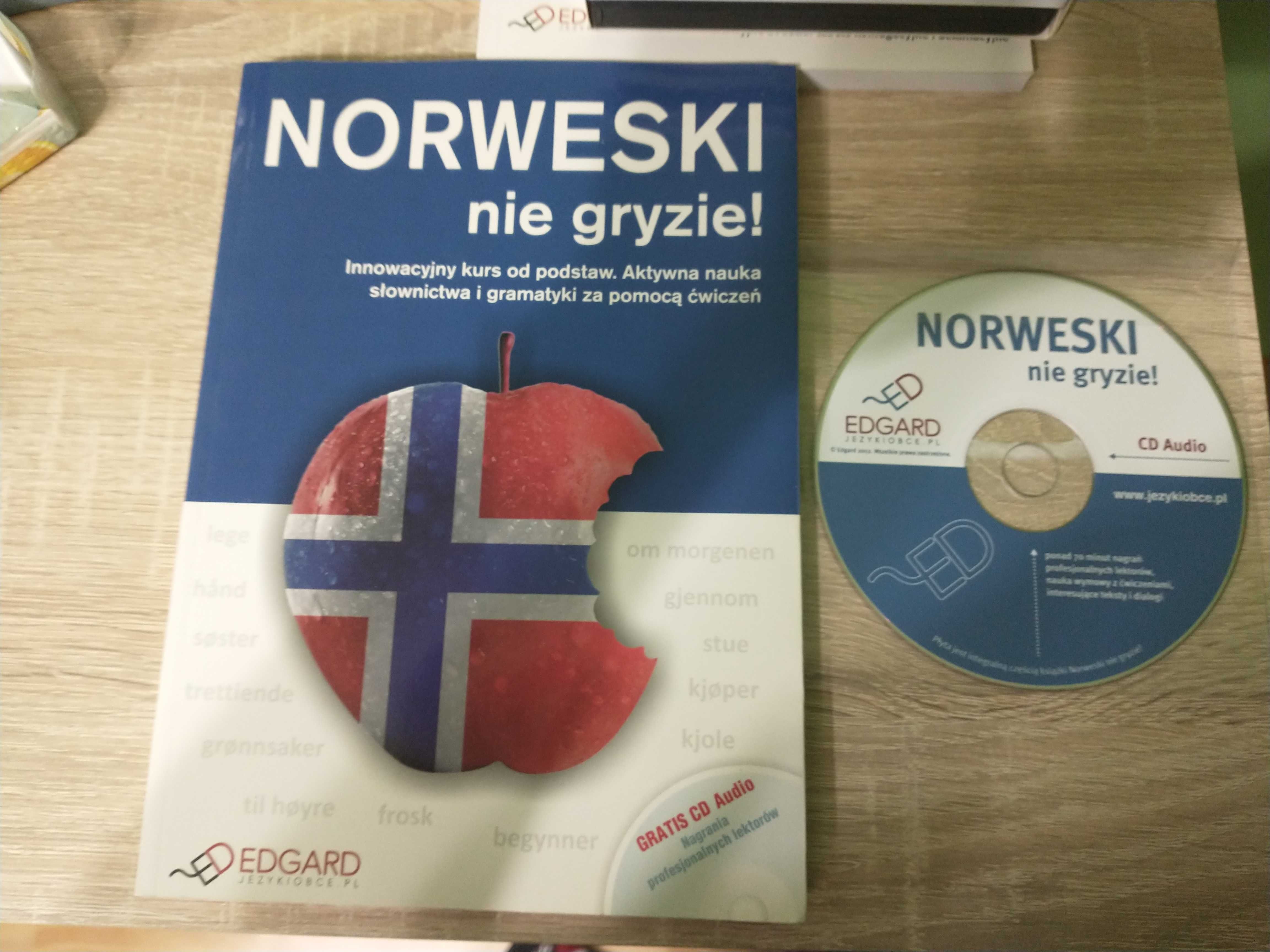 Książki kurs Norweskiego z płytami CD