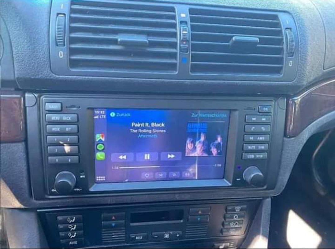 Rádio Android 13 com GPS BMW E39/X5 (Artigo Novo)