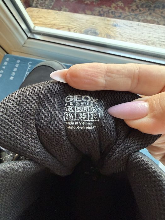 Термо ботинки зимние GEOX Trekky 35 размер , 22,5 см