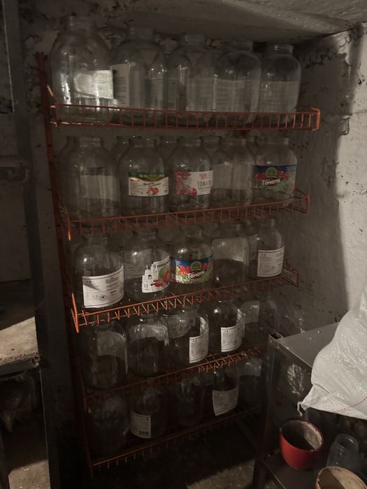 Банки для консервування Скляний 3 , 1 литр