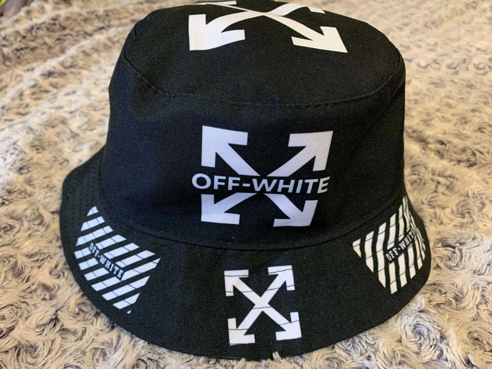 Дитяча панама Off White, Офф вайт, Оф вай, Оф вайт