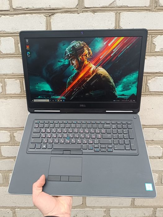 Як новий, Ігровий ноутбук DELL (i7 7820HQ/32/512/P3000 6GB)
