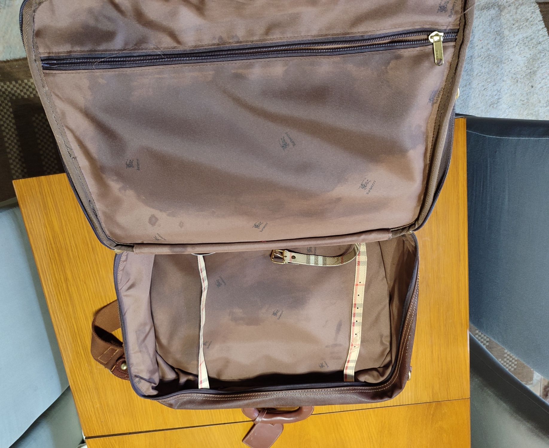 Mala viagem Burberry