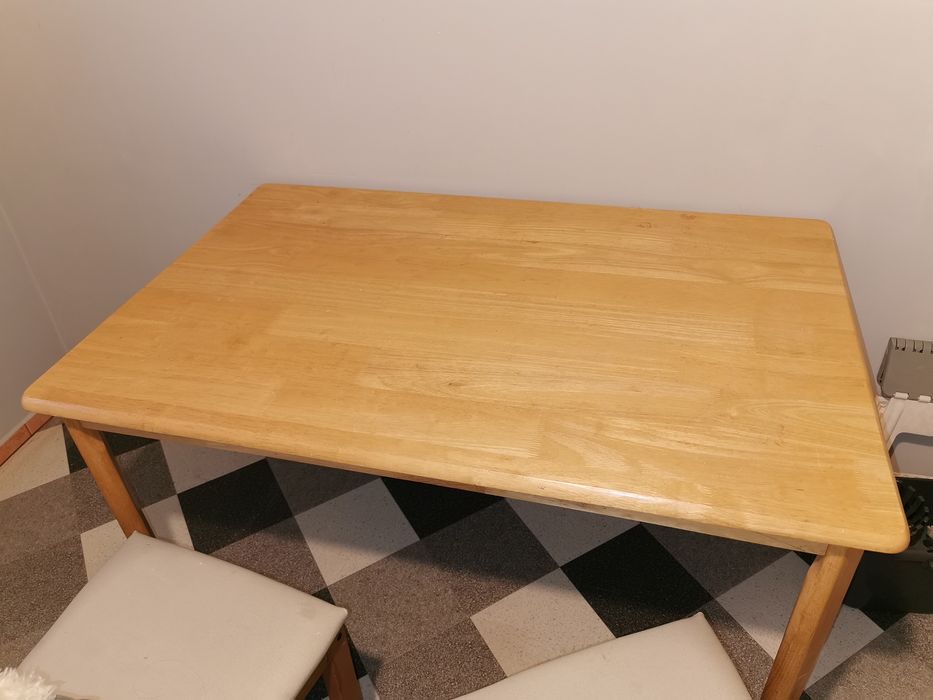 Stół drewniany egzotyczne drewno