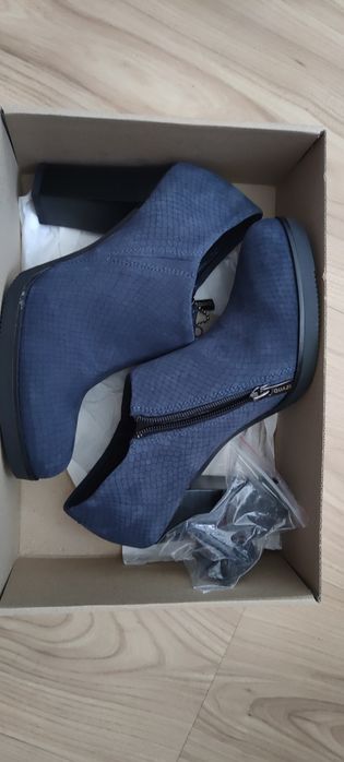 Buty damskie skórzane