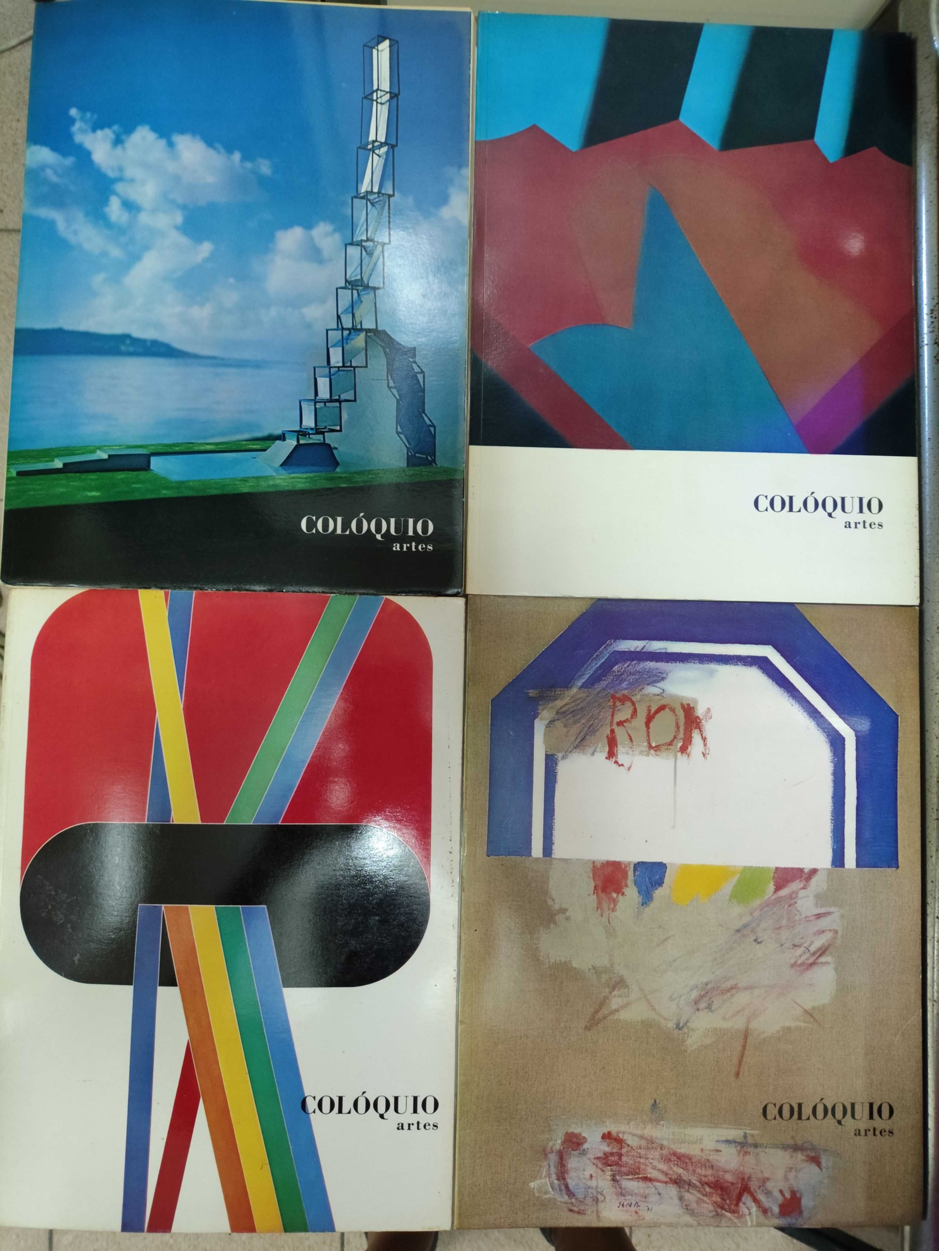 Revistas Colóquio Artes do nº1 ao 13,15 anos 70 F. Calouste Gulbenkian