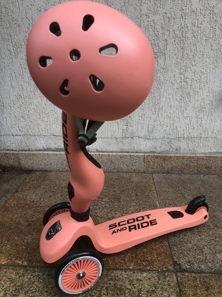 Scoot and Ride 2w1 plus kask