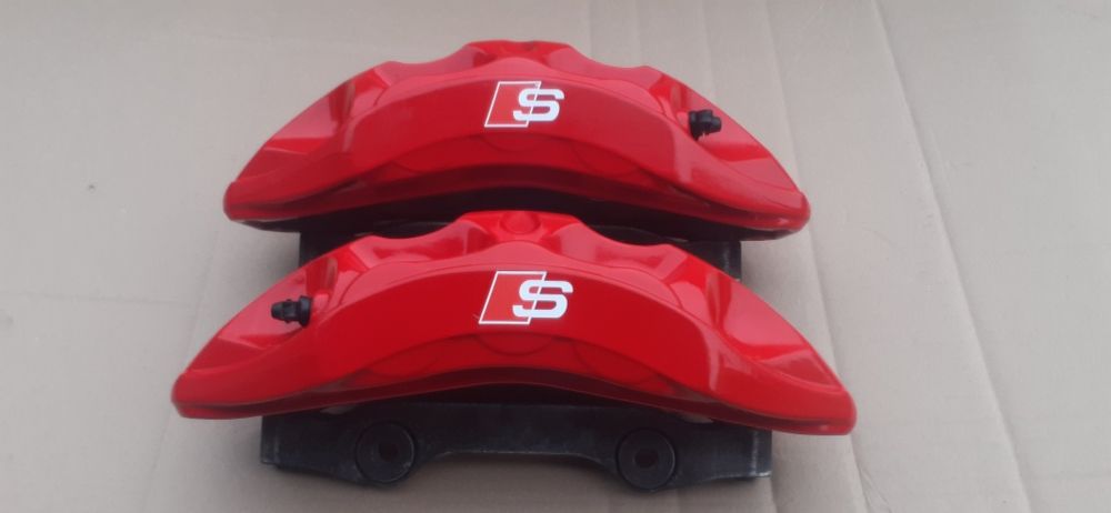 Zaciski Akebono 6 Tłok 375 Audi A4S4 B9 A5S5 F5 A6A7 C8 A8 D5 Q7Q8 Rs3