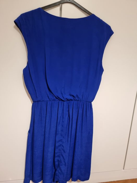 Vestido azul Stradivarius