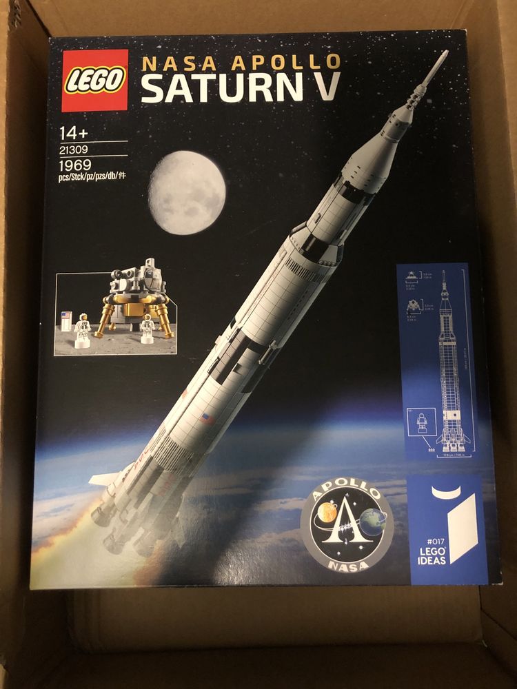 Lego Ideas 21309 Nowy Saturn V zamiana