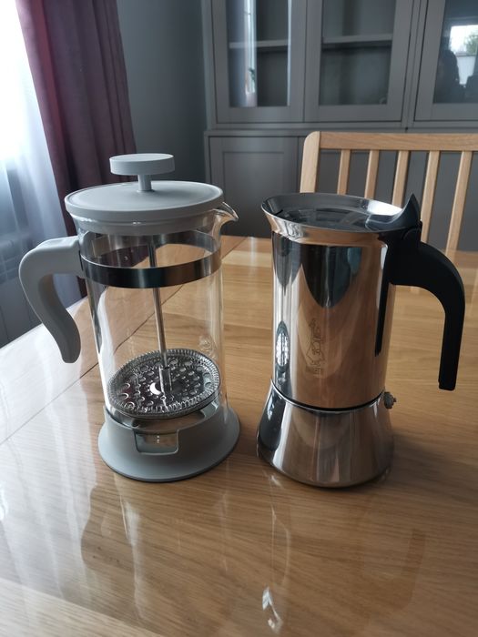 Kawiarka bialetti 6tz i french press UPPHETTA