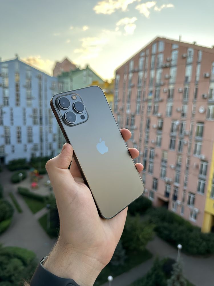 95% Аккум Идеал iPhone 13 Pro Max 256Gb Graphite Neverlock Айфон Black