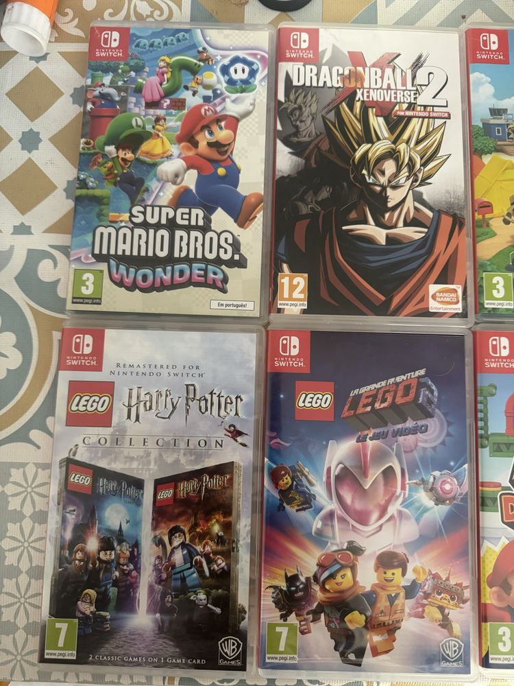 Vendo jogos switch