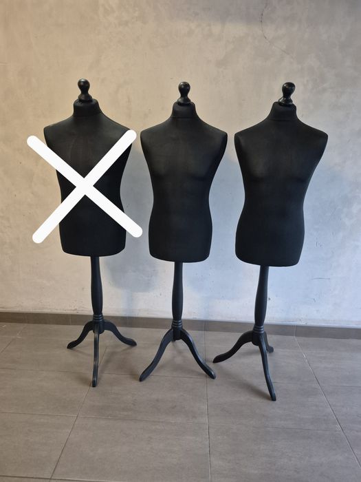 2 manekiny męskie krawieckie